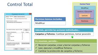 Permisos en sistemas de archivos NTFS   UPV [upl. by Fulbright]