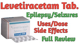 EpilepsySeizures Levetiracetam tablets usesdose and side effectsFull review in hindi [upl. by Ylatfen786]