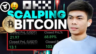 Earn 35 USDTHr Simple Scalping Bitcoin Strategy Using Mobile phone [upl. by Ydisahc848]