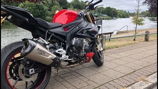 BMW S1000R WAS THIS A MISTAKE  Full Titanium exhaust  Part 2 [upl. by Elorac299]