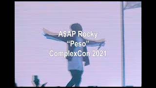 AAP Rocky  quotPesoquot  Live at ComplexCon 2021 [upl. by Isdnil]