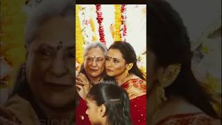 Jaya Bachchan amp rani Mukherjee Durga Puja celebration 2024shorts [upl. by Platus56]