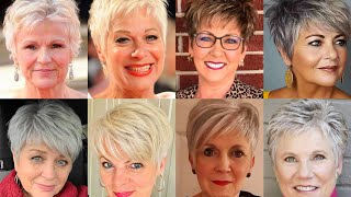 Short Hairstyles For Older Women That Are Going Out Of Style Fast [upl. by Ardnassela]