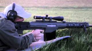 Shooting the RND 50 BMG Rifle [upl. by Fairweather]