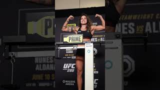 ⚖️ 612 Kg para 🏆🦁🏆 Amanda Nunes que coloca seu cinturão em disputa novamente no UFC289 [upl. by Reade]