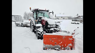 ㋡Case Farmall 75A㋡ATAK ZIMY 2023㋡KRYSKOP㋡Urson  Autoryzowany dealer CASE IH [upl. by Samuele]