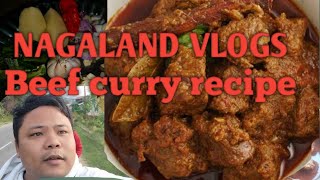 Beef curry recipe maniprnagaland [upl. by Eizzik]