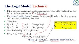 Week16 Lecture 29 Overview of the Econometric Models for CrossSectional Data [upl. by Cromwell]