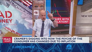 Jim Cramer talks how inflation is changing the consumer [upl. by Schreibman]