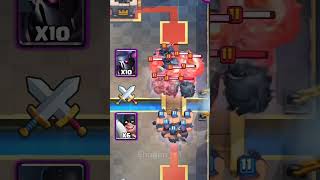 Shogun  Pekka VS Bourreau clashroyale supercell [upl. by Etnwahs593]