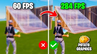 How to get POTATO GRAPHICS in Fortnite 🔧 Low End FPS BOOST amp 0 Input Delay [upl. by Gillespie]