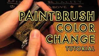 Paintbrush Change Tutorial  Color Change [upl. by Enirhtac767]