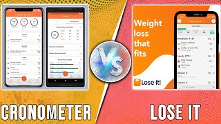 Cronometer vs Lose It Which Weight Loss App Is Better A Detailed Comparison [upl. by Marutani]