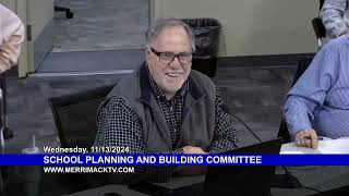 School District Planning and Building Committee November 13 2024 [upl. by Idnat]