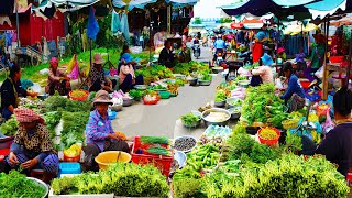 Fresh from Farm to Market A Day at Prek Anchanh’s Rural Food Haven​ Kandal province [upl. by Adoc]