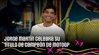 LA REVUELTA  Jorge Martín celebra su título de campeón del mundo de MotoGP  LaRevuelta 28112024 [upl. by Ahsitahs]