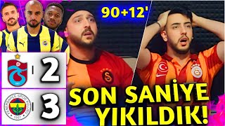 GALATASARAYLILAR FENERBAHÇE MAÇINI İZLERSE TRABZONSPOR 23 FENERBAHÇE [upl. by Eilegna]