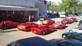 15 Ferraris Together  Ferrari Club Chile [upl. by Niuqauj]