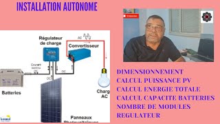 Video N°469 Comment dimensionner une installation autonome [upl. by Loginov415]