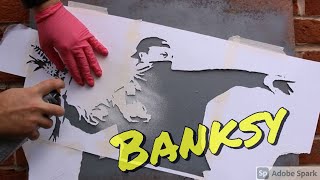 Step by Step  How to make your own Banksy [upl. by Matthiew621]