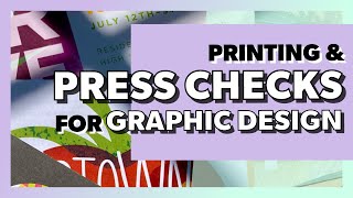 Printing and Press Checks for Graphic Designers  Going on a Press Check with Stephanie O [upl. by Llenram22]