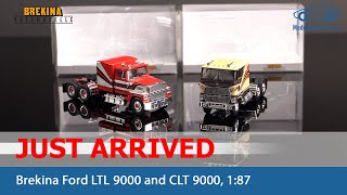 Brekina  Just Arrived 187 Ford LTL 9000 and CLT 9000 [upl. by Dosia]