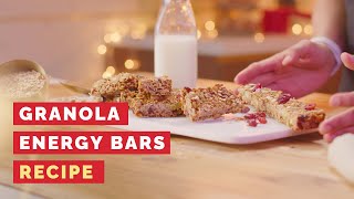 Lavonne at Home Granola Energy Bars Recipe [upl. by Tipton]