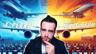 Microsoft Flight Simulator VS XPlane  LUN ESTIL VRAIMENT MEILLEUR QUE LAUTRE  Conf entière [upl. by Rheta123]