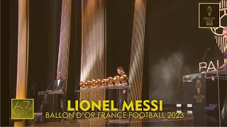 BALLON DOR 2023  LIONEL MESSI WIN BALLON DOR 2023 [upl. by Pebrook]