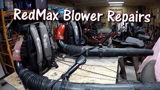 Red Max Blower Repairs [upl. by Akemhs]