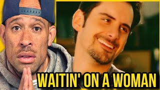 Rapper FIRST time REACTION to Brad Paisley  Waitin On A Woman [upl. by Aihsram995]