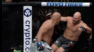 Ben Rothwell vs Marcos quotPezãoquot Rogério de Lima [upl. by Anoed702]