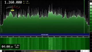 DZELLucena City Philippines 1260kHz 112622 1956UTC  National Anthem amp Opening Announcement [upl. by Ramled]