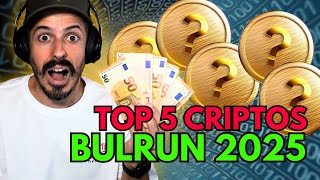 ESTAS 5 CRIPTOMONEDAS AUN NO HAN EXPLOTADO  Bull Run 2025 [upl. by Ginger228]