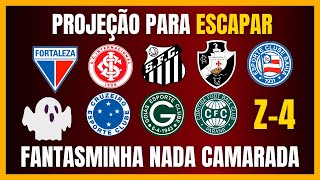 BRASILEIRÃO  Nova PROJEÇÃO para o REBAIXAMENTO [upl. by Gaby]