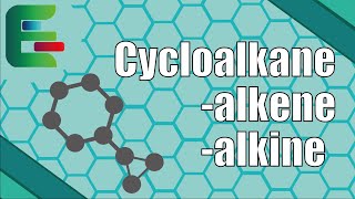 Cycloalkane benennen  chemische Nomenklatur IUPAC  Wie benennt man Ringmoleküle [upl. by Ailemrac]