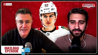 Mailbag episode Who should be Bedards line mates  Blackhawks Breakaway [upl. by Pernas]