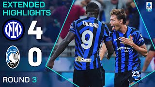 INTERATALANTA 40  EXTENDED HIGHLIGHTS  SERIE A 202425 [upl. by Kravits]