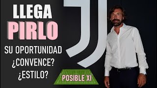 La táctica de PIRLO para la JUVENTUS Estilo alineación y variantes [upl. by Rednav]