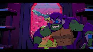 Donnie verbalizing his actions for 1 minute and 12 seconds straight ROTTMNT [upl. by Nimzzaj]