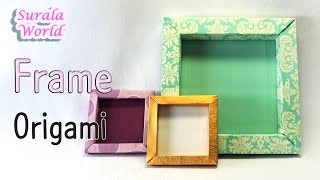 Origami  Frame 3D DIY [upl. by Longley]