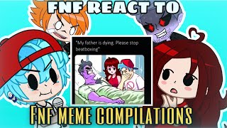 FNF react to FNF Memes  Gacha Club  Friday Night Funkin’ [upl. by Tasiana]