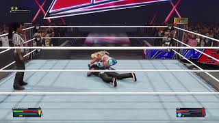 WWE 2K24  Michelle McCool 🆚 Lita  WWE Womens Championship [upl. by Atsok]