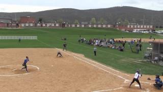 Monroe Woodbury High School Varsity Softball vs Middletown 4 23 2016 [upl. by Farron]