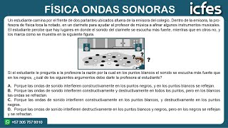 📚 ICFES 2024  Ciencias Naturales Física ondas sonoras [upl. by Tare]