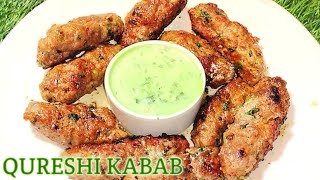 Jama Masjid Ke Famous Qureshi Kabab Recipe 🤤  suraiyakakitchen [upl. by Gayle]