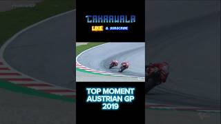 TOP BATTLE  MARQUEZ Vs DOVIZIOSO Austrian GP 2019 satucakrawala motogp viral [upl. by Rajiv]