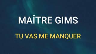 🎧 MAÎTRE GIMS  TU VAS ME MANQUER SLOWED amp REVERB [upl. by Lemrahc]