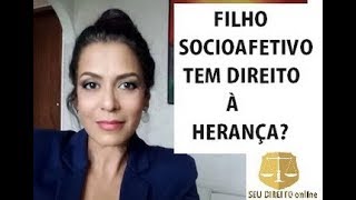 FILHO SOCIOAFETIVO TEM DIREITO À HERANÇA [upl. by Zinn189]