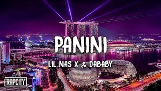 Lil Nas X  Panini ft DaBaby Lyrics [upl. by Ecinerev964]